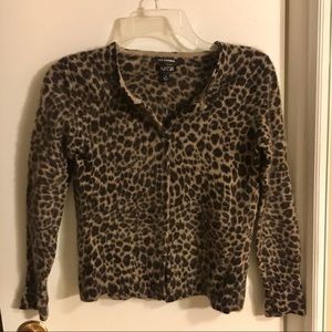Leopard Cashmere Sweater